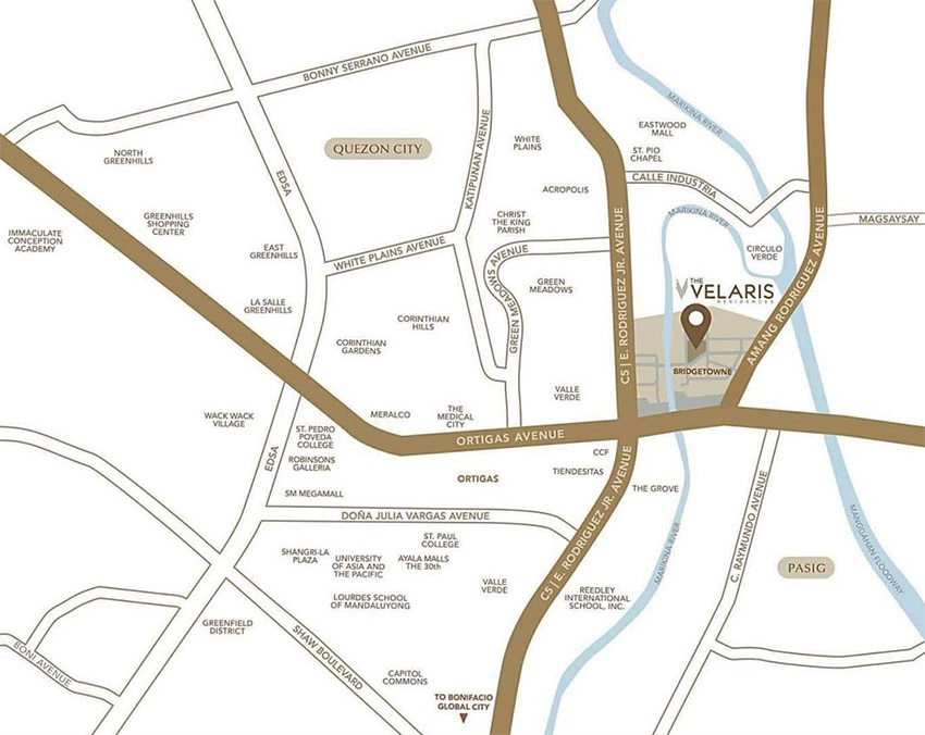 The Velaris Residences at Bridgetowne Pasig by Robinsons Land and Hong Kong Land